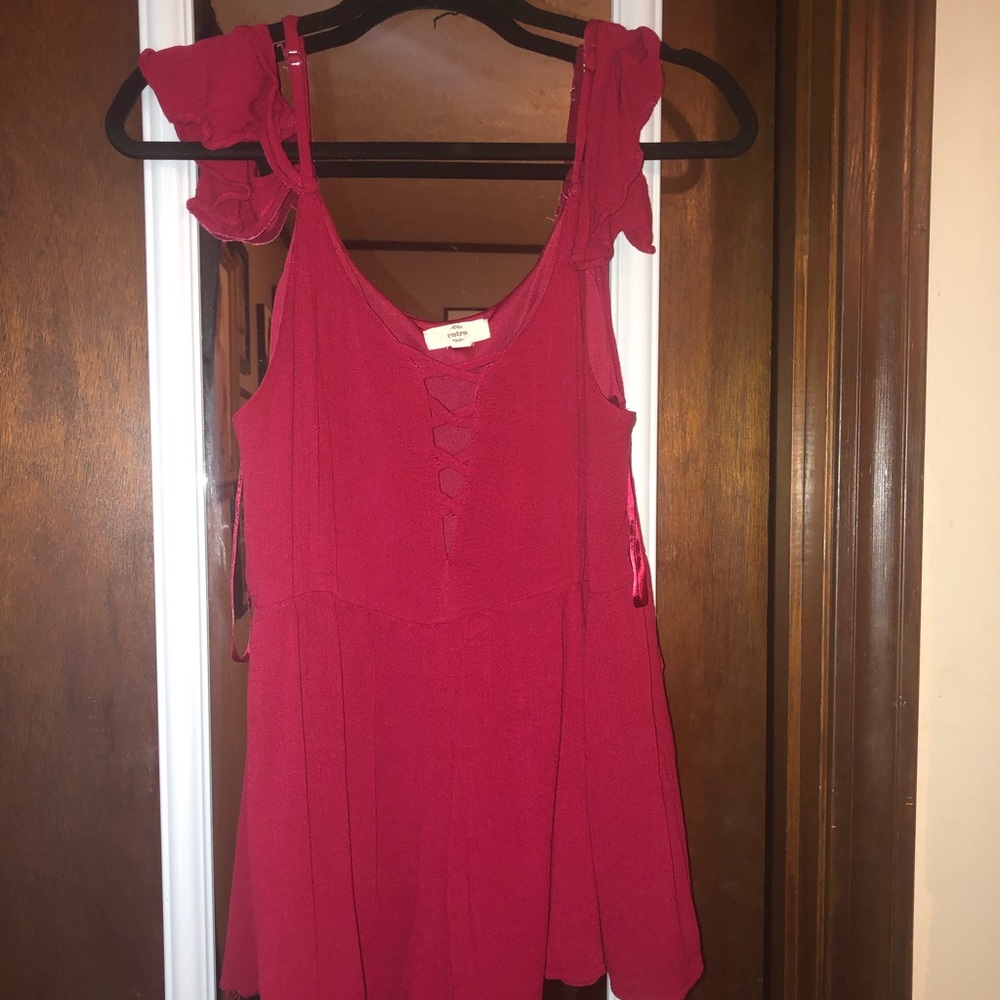 Red romper